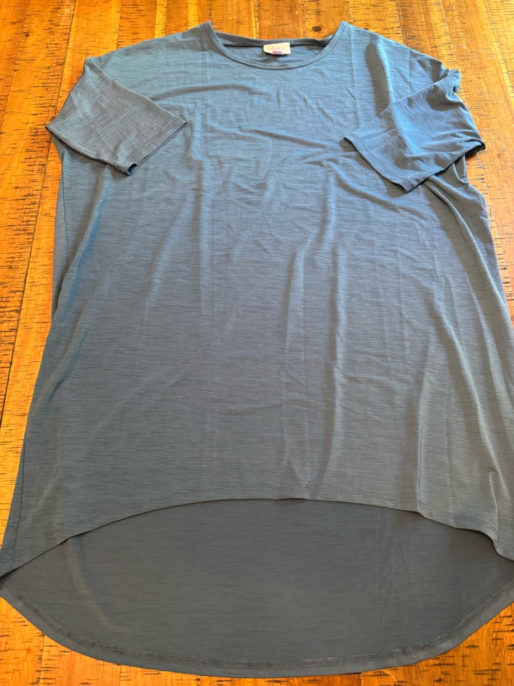 LuLaRoe Small Irma Slate Blue Short Sleeve Tee
